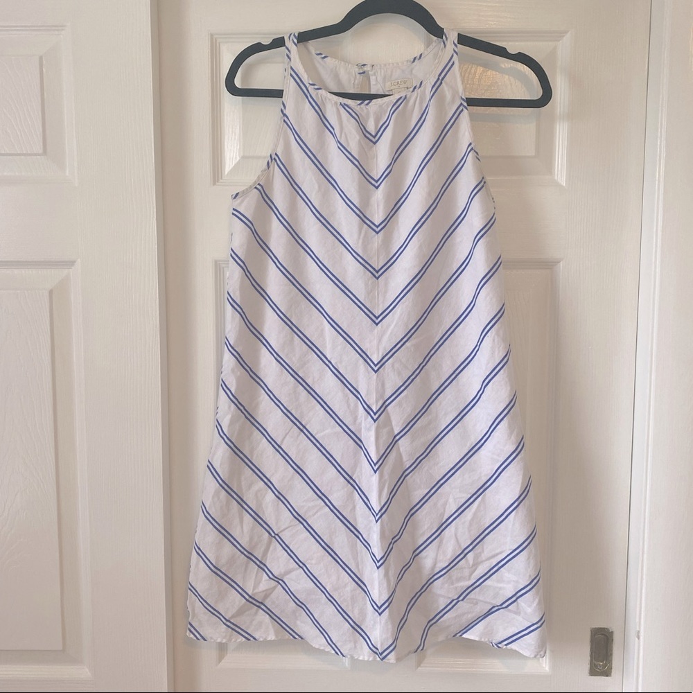 J. Crew striped summer dress